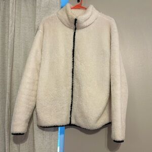 PINK Sherpa zip up
